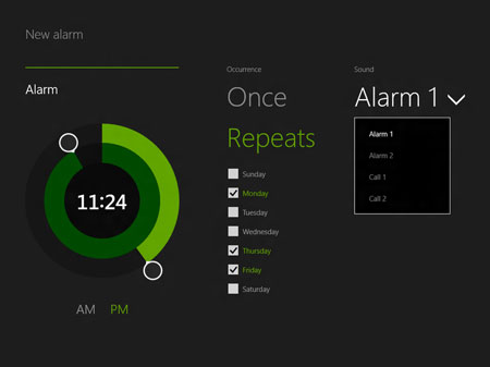 Win8-Alarm-App